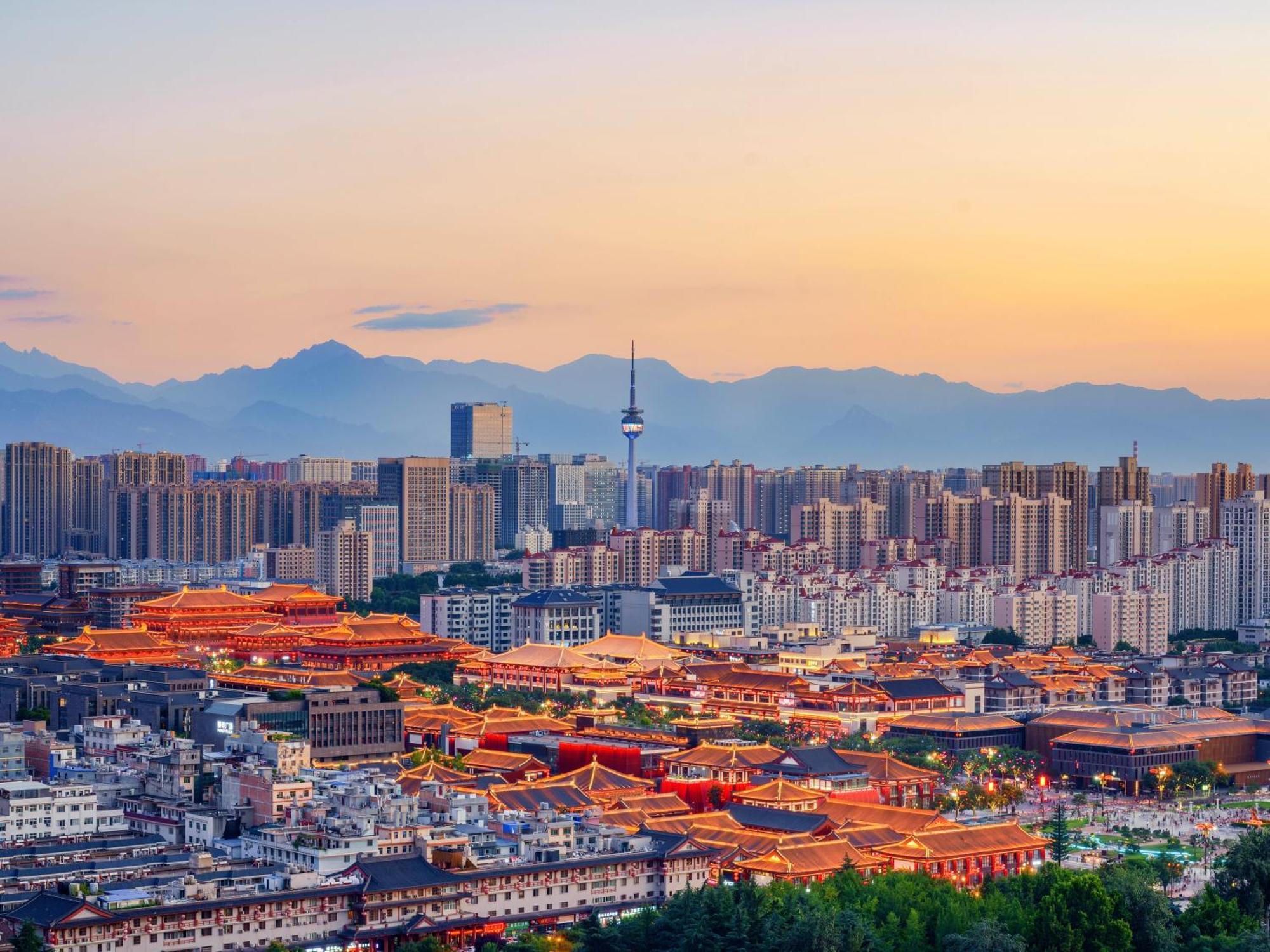 Campanile Hotel Xi'An Dayan Pagoda Datang Night City Hotel 외부 사진