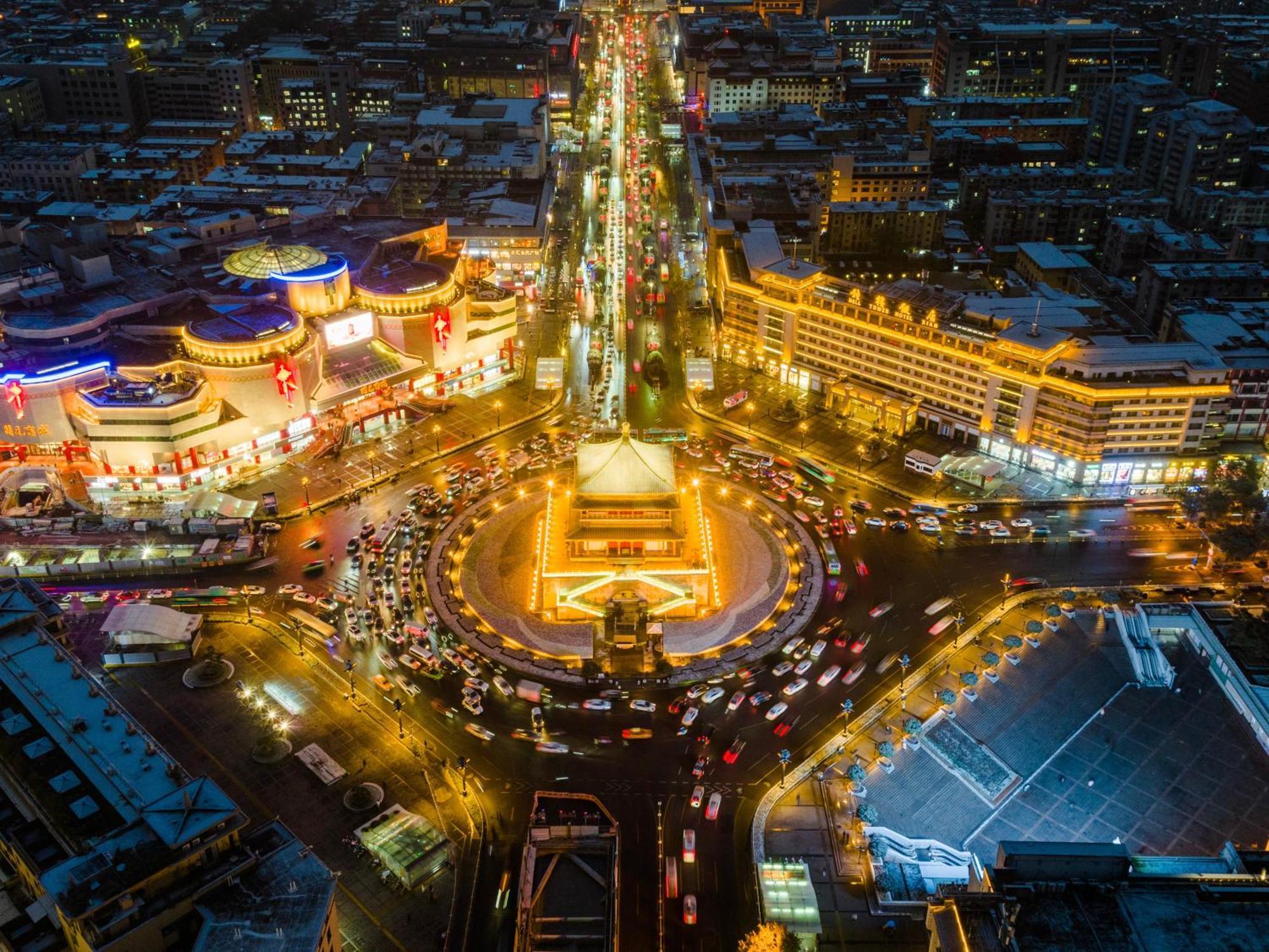 Campanile Hotel Xi'An Dayan Pagoda Datang Night City Hotel 외부 사진